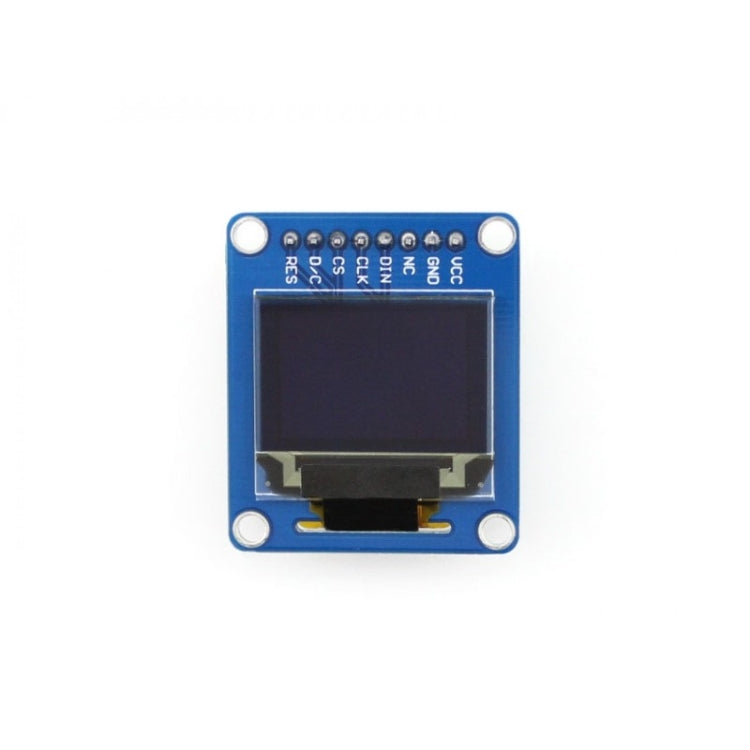 Waveshare OLED RVB de 0,95 pouce (B), interface SPI, connecteur à broches droites