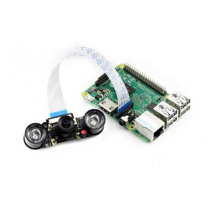 Module de caméra Waveshare RPi (F) à mise au point réglable, prend en charge la vision nocturne