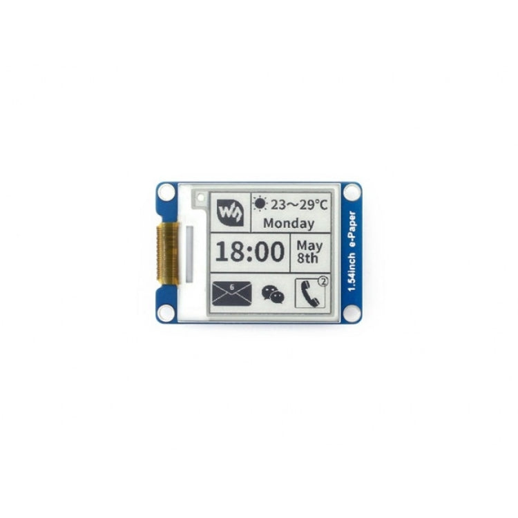 Module d'affichage E-Ink 1,54 pouces 200x200 Waveshare, 12955