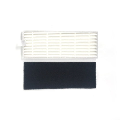 XI295 2 Pairs K614 Side Brushes + 3 PCS K636 Rags + 3 PCS I207 Filters for ILIFE A4