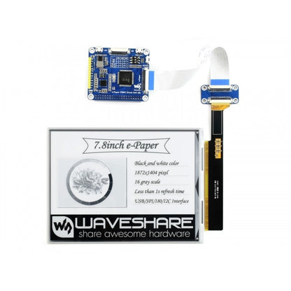 Écran E-Ink HAT Waveshare de 7,8 pouces 1872x1404 pour Raspberry Pi, 7,8 pouces