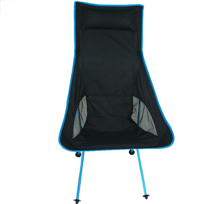 Outdoor Portable Folding Camping Chair Light Fishing Beach Chair Aviation Aluminum Alloy Backrest Recliner, Camping Chair(blue), Camping Chair(green), Camping Chair(orange), Camping Chair(red)