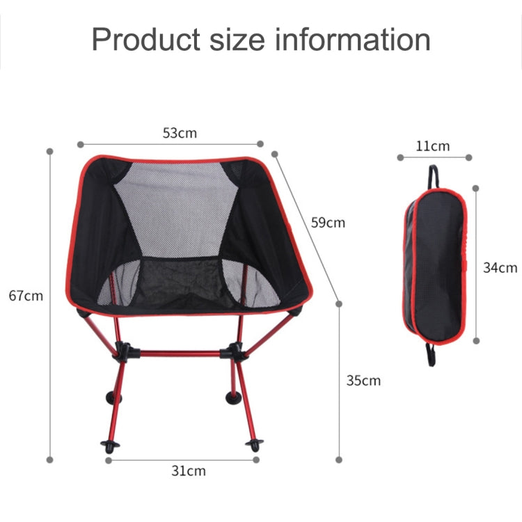 Outdoor Portable Folding Camping Chair Light Fishing Beach Chair Aviation Aluminum Alloy Backrest Recliner, Aluminum Alloy Chair(blue), Aluminum Alloy Chair(green), Aluminum Alloy Chair(light blue), Aluminum Alloy Chair(orange)                         ...