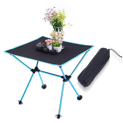 Outdoor Camping Portable Light Folding Table Oxford Cloth Aviation Aluminum Picnic Barbecue Table, Barbecue Table(black), Barbecue Table(blue), Barbecue Table(orange), Barbecue Table(red)
