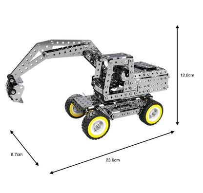 642PCS Connecting Rod Manually Operated Excavator DIY Assembly Building Block Educational Toys Kit For MoFun SW-031