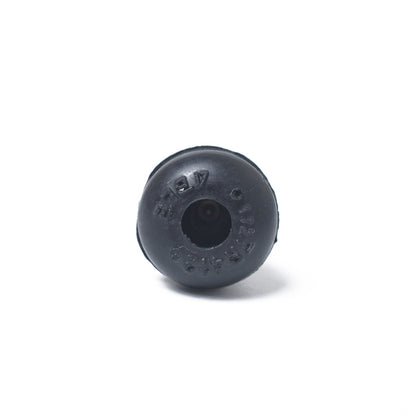 Snap-in Short Black Rubber Valve Stem (TR412) with Valve Core Wrench for Tubeless 0.453 Inch 11.5mm Rim Holes on Standard Vehicle Tires, TR412