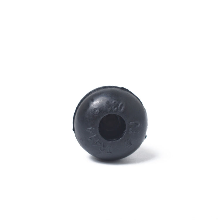 Snap-in Short Black Rubber Valve Stem (TR414) 4-Pack with Valve Core Wrench for Tubeless 0.453 Inch 11.5mm Rim Holes on Standard Vehicle Tires, TR414