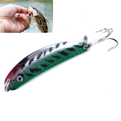 HENGJIA SPB30 30 PCS Sequin Set Metal Sequins False Bait Fresh Sea Bass Fishing Bait, Length: 2.5 to 4cm , Boxed, Boxed
