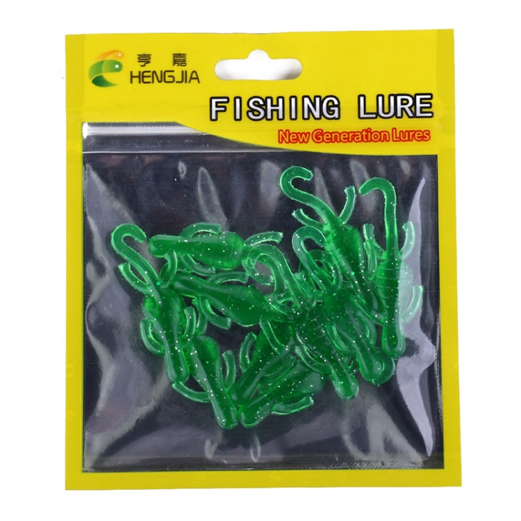 HENGJIA SO103 10 PIÈCES Leurre souple de pêche simulation forme de Gecko 5cm/1g
