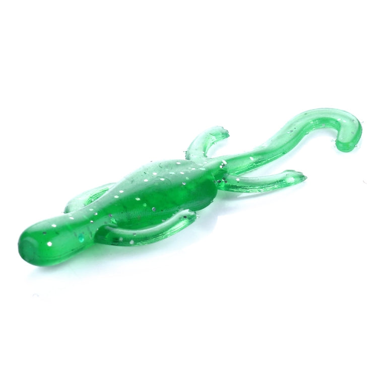 HENGJIA SO103 10 PIÈCES Leurre souple de pêche simulation forme de Gecko 5cm/1g