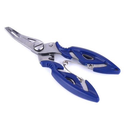 HENGJIA QT014 Pince de pêche multifonction en acier inoxydable, ciseaux, outil de retrait d'hameçons, coupe-fil, équipement de pêche, HENGJIA QT014