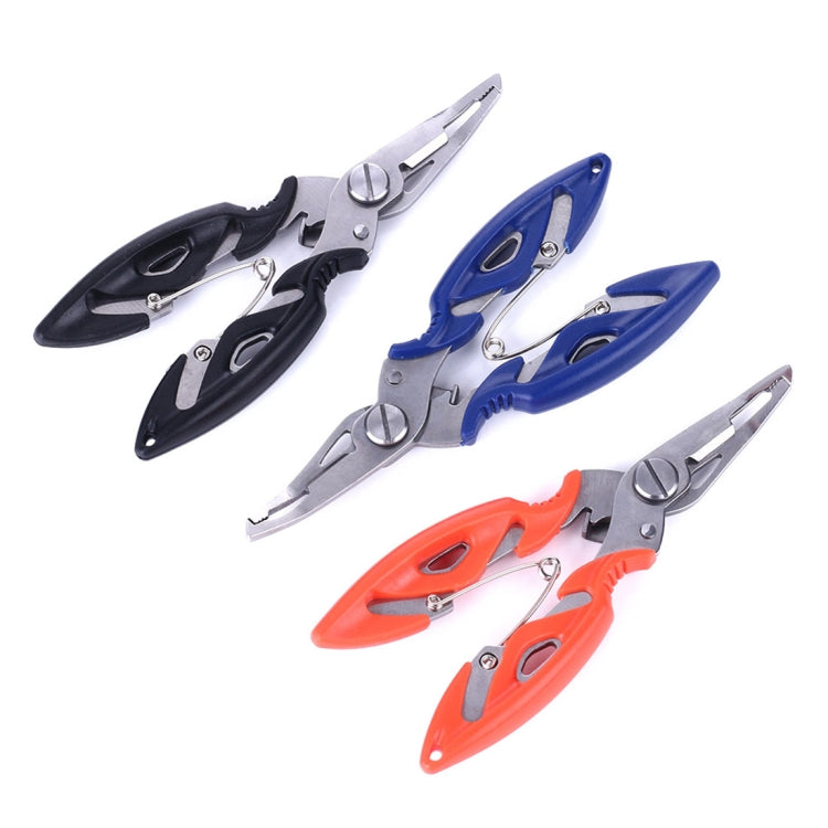 HENGJIA QT014 Pince de pêche multifonction en acier inoxydable, ciseaux, outil de retrait d'hameçons, coupe-fil, équipement de pêche, HENGJIA QT014