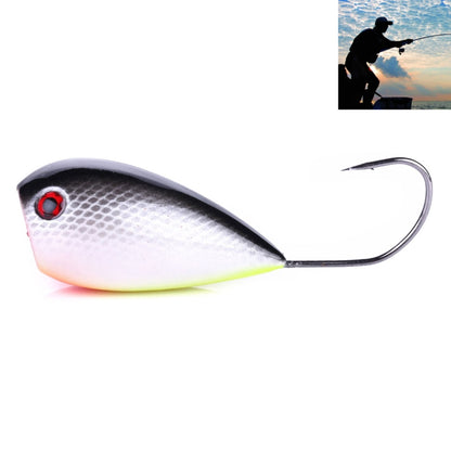 HENGJIA PO036 8cm/13g Big Mouth Single Hook Schlagwasserwellen Hartköder Outdoor Angelgeräte Köder Angelköder Angelausrüstung, PO036-1, PO036-2, PO036-3, PO036-4, PO036-5, PO036-6, PO036-7