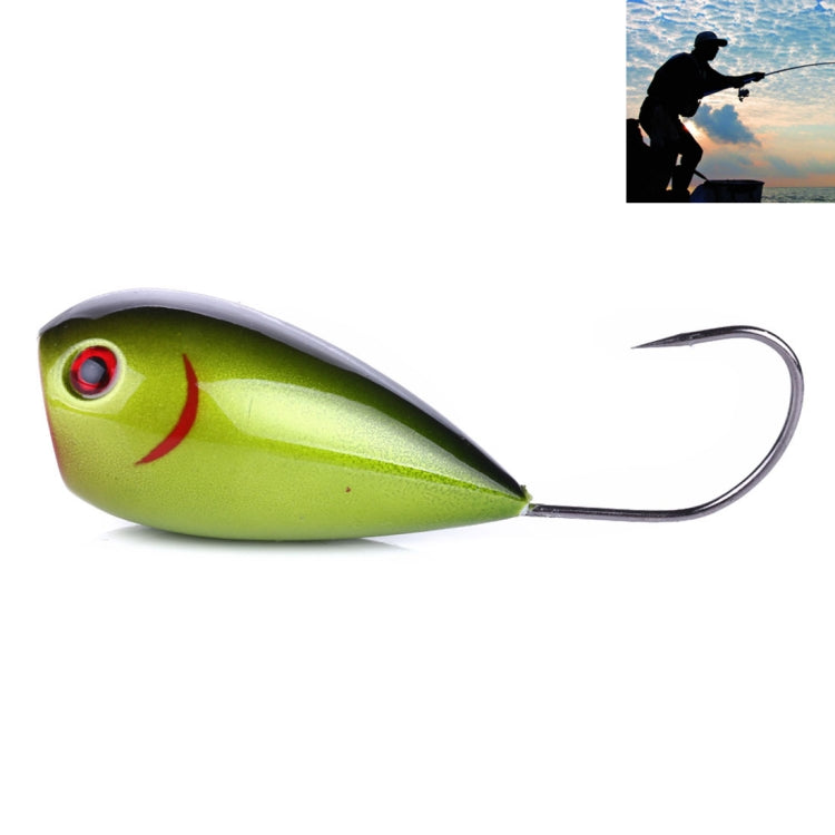 HENGJIA PO036 8cm/13g Big Mouth Single Hook Schlagwasserwellen Hartköder Outdoor Angelgeräte Köder Angelköder Angelausrüstung, PO036-1, PO036-2, PO036-3, PO036-4, PO036-5, PO036-6, PO036-7