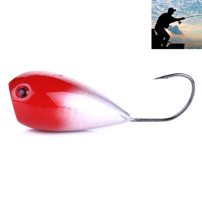 HENGJIA PO036 8cm/13g Big Mouth Single Hook Schlagwasserwellen Hartköder Outdoor Angelgeräte Köder Angelköder Angelausrüstung, PO036-1, PO036-2, PO036-3, PO036-4, PO036-5, PO036-6, PO036-7