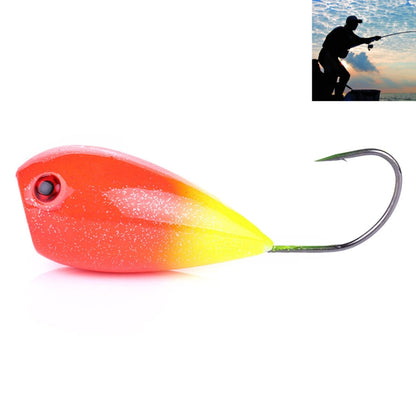 HENGJIA PO036 8cm/13g Big Mouth Single Hook Schlagwasserwellen Hartköder Outdoor Angelgeräte Köder Angelköder Angelausrüstung, PO036-1, PO036-2, PO036-3, PO036-4, PO036-5, PO036-6, PO036-7