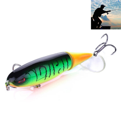 HENGJIA PE018 10cm/13g Leurres de pêche durs en forme de tracteur à hélice pour eau salée et eau douce, PE018 1#, PE018 2#, PE018 3#, PE018 4#, PE018 5#, PE018 6#, PE018 7#, PE018 8#