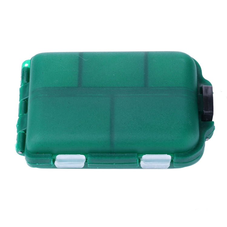 HENGJIA qt061-1 Boîte de rangement pour matériel de pêche à dix compartiments à clapet, qt061-1