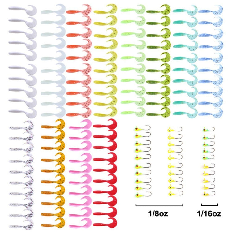 HENGJIA SO002150T 6,5CM/2G 150 Leurres de pêche en plein air Appâts de pêche Ensemble pour la pêche