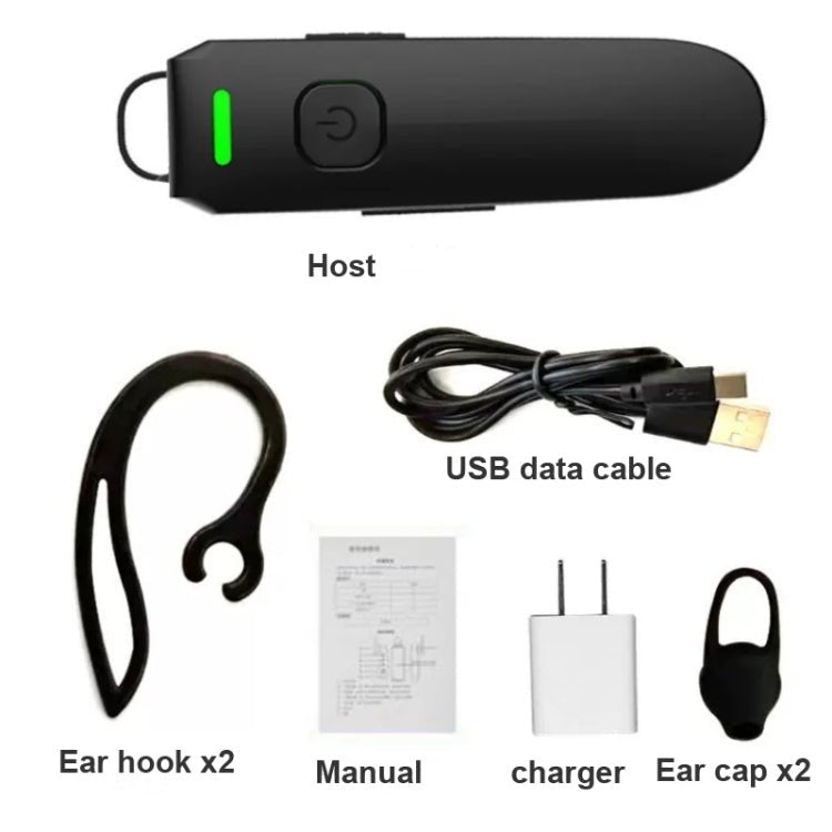 A08 Mini Ear Hook Wireless Walkie Talkie Outdoor Mini Walkie Talkie Wireless Bluetooth Walkie Talkie - ORIWHIZConsumer ElectronicsHandheld Walkie TalkieWalkie Talkie