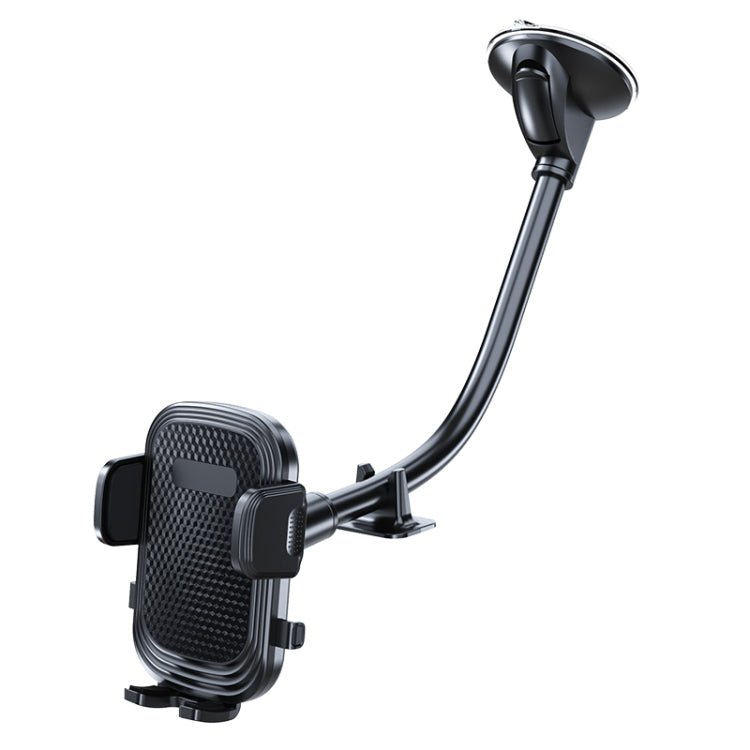 A190+X35 Car Phone Holder Windshield Sucker Mount Bendable Long Arm Stand, A190+X35 - ORIWHIZ