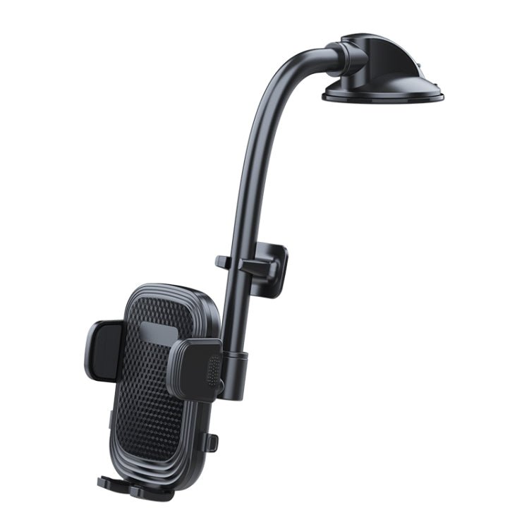 A190+X51 Car Phone Holder Dashboard Windshield Sucker Mount Bendable Long Arm Stand, A190+X51 - ORIWHIZ