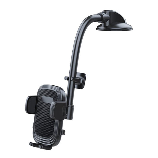 A190+X51 Car Phone Holder Dashboard Windshield Sucker Mount Bendable Long Arm Stand, A190+X51 - ORIWHIZ