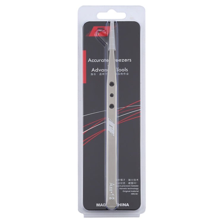 Aaa - 12 Precision Repair Tweezers Long Pointed Stainless Steel, Aaa - 12 - ORIWHIZ