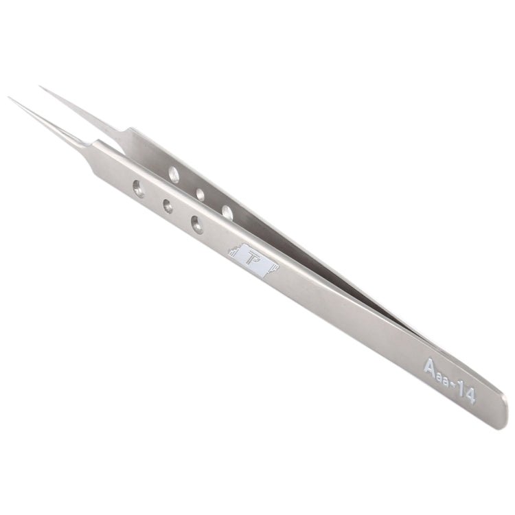 Aaa - 14 Precision Repair Tweezers Long Pointed Stainless Steel, Aaa - 14 - ORIWHIZ