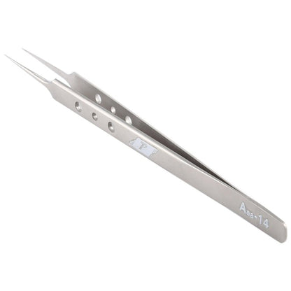 Aaa - 14 Precision Repair Tweezers Long Pointed Stainless Steel, Aaa - 14 - ORIWHIZ
