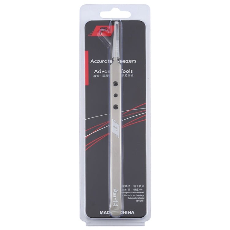Aaa - 14 Precision Repair Tweezers Long Pointed Stainless Steel, Aaa - 14 - ORIWHIZ