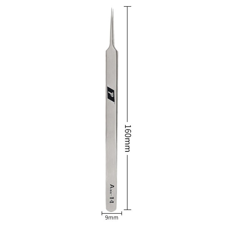 Aaa - 14 Stainless Steel Ultra Fine High Hardness Tenacity Durable Tweezers, Aaa - 14 - ORIWHIZ