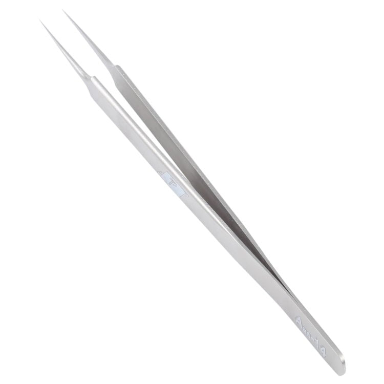 Aaa - 14 Stainless Steel Ultra Fine High Hardness Tenacity Durable Tweezers, Aaa - 14 - ORIWHIZ