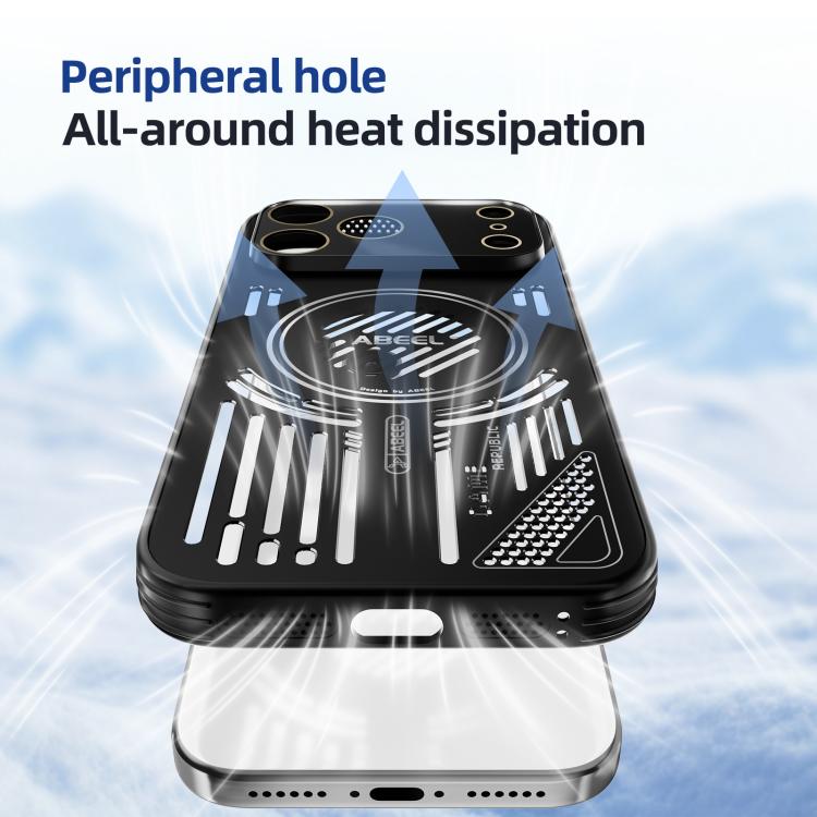 ABEEL Ice Fox Series Magnetic Heat Sink Cooling Phone Case, For iPhone 17 Pro Max, For iPhone 17 Pro, For iPhone 17, For iPhone 17 Air, For iPhone 16e, For iPhone 16 Pro Max, For iPhone 16 Pro, For iPhone 16, For iPhone 15 Pro Max, For iPhone 15 Pro���... - ORIWHIZApple AccessoriesiPhone 17 Pro MaxiPhone 17 Pro Max Cases