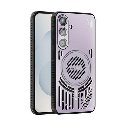 ABEEL Ice Fox Series Magnetic Heat Sink Cooling Phone Case, For Samsung Galaxy S25 Edge 5G, For Samsung Galaxy S25 5G, For Samsung Galaxy S25+ 5G, For Samsung Galaxy S25 Ultra 5G - ORIWHIZGalaxy S25 Edge 5GGalaxy S25 Edge 5G CasesSamsung Accessories