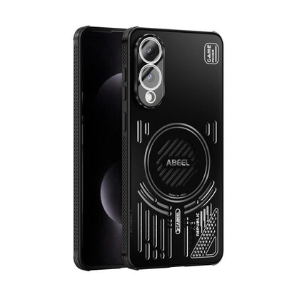 ABEEL Ice Fox Series Magnetic Heat Sink Cooling Phone Case, For Samsung Galaxy S25 Edge 5G, For Samsung Galaxy S25 5G, For Samsung Galaxy S25+ 5G, For Samsung Galaxy S25 Ultra 5G - ORIWHIZGalaxy S25 Edge 5GGalaxy S25 Edge 5G CasesSamsung Accessories