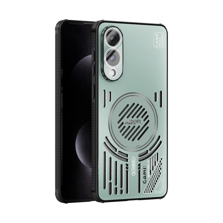 ABEEL Ice Fox Series Magnetic Heat Sink Cooling Phone Case, For Samsung Galaxy S25 Edge 5G, For Samsung Galaxy S25 5G, For Samsung Galaxy S25+ 5G, For Samsung Galaxy S25 Ultra 5G - ORIWHIZGalaxy S25 Edge 5GGalaxy S25 Edge 5G CasesSamsung Accessories