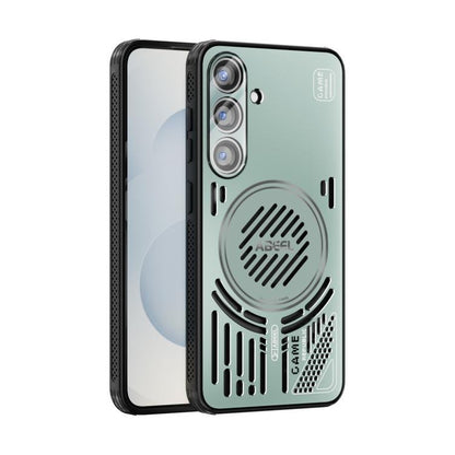 ABEEL Ice Fox Series Magnetic Heat Sink Cooling Phone Case, For Samsung Galaxy S25 Edge 5G, For Samsung Galaxy S25 5G, For Samsung Galaxy S25+ 5G, For Samsung Galaxy S25 Ultra 5G - ORIWHIZGalaxy S25 Edge 5GGalaxy S25 Edge 5G CasesSamsung Accessories