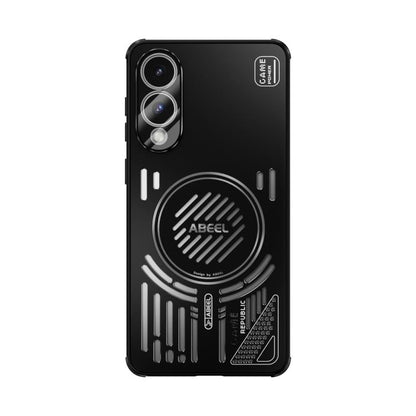 ABEEL Ice Fox Series Magnetic Heat Sink Cooling Phone Case, For Samsung Galaxy S25 Edge 5G, For Samsung Galaxy S25 5G, For Samsung Galaxy S25+ 5G, For Samsung Galaxy S25 Ultra 5G - ORIWHIZGalaxy S25 Edge 5GGalaxy S25 Edge 5G CasesSamsung Accessories