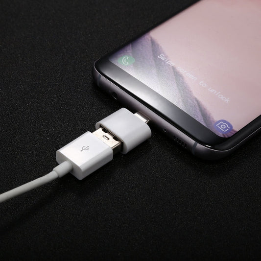ABS Shell USB 2.0 to USB - C / Type - C Mini OTG Adapter Connector - ORIWHIZ