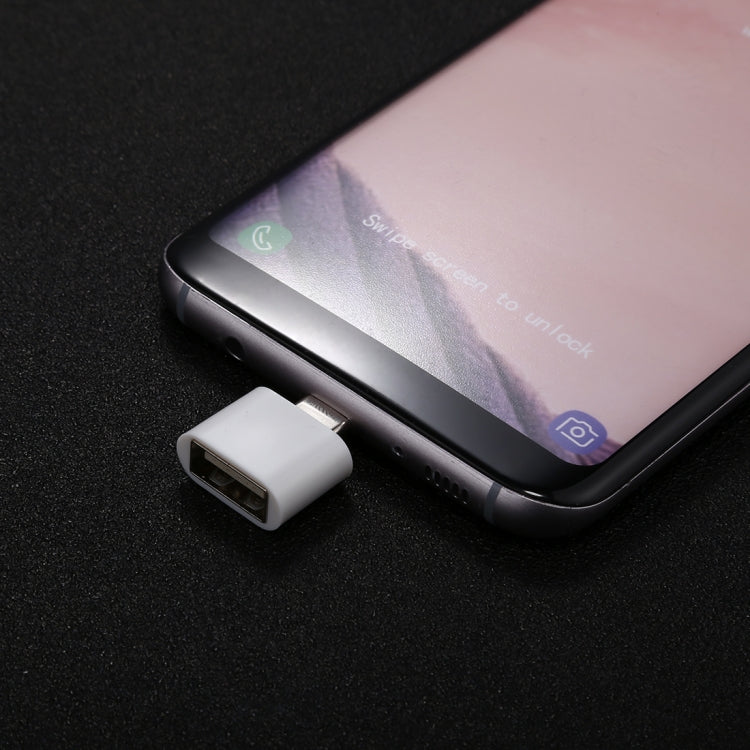 ABS Shell USB 2.0 to USB - C / Type - C Mini OTG Adapter Connector - ORIWHIZ