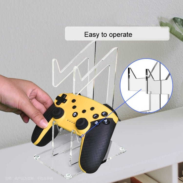 Acrylic Double Layer Game Handle Storage Bracket for PS4/ PS5/PS3, For PS4/ PS5/PS3 - ORIWHIZSony AccessoriesSony Accessories HolderToys & Hobbies