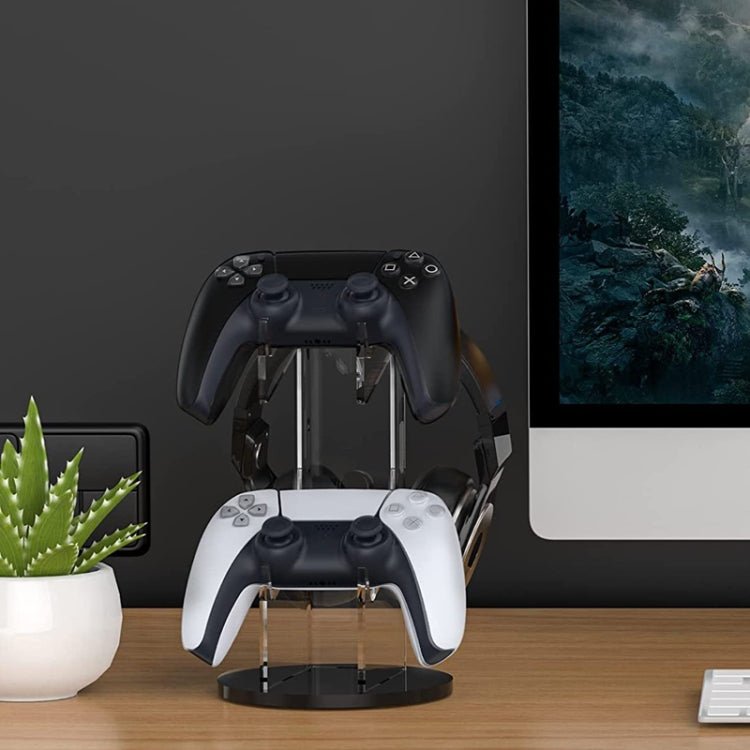 Acrylic Game Controller Display Stand Headphone Hanger, Game Controller Display Stand - ORIWHIZSony AccessoriesSony Accessories HolderToys & Hobbies