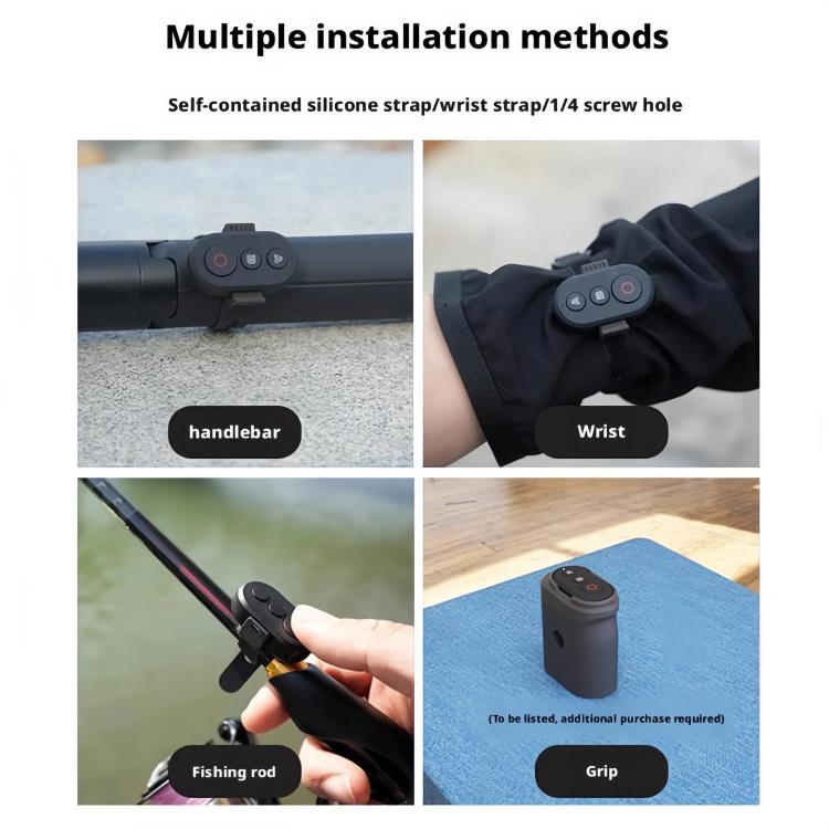 Action Camera Bluetooth Remote Control For Insta360 X5 / X4 / X3 / GO3S / Ace Pro2 - ORIWHIZDJI & Insta360 AccessoriesInsta360 X SeriesOthers