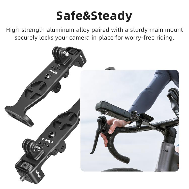 Action Camera Speedometer Cycling Mount, aMagisn BR01 Independent Handlebars, aMagisn BR02 Integrated Handlebars - ORIWHIZaMagisnBicycle Handlebar MountDJI & Insta360 Accessories