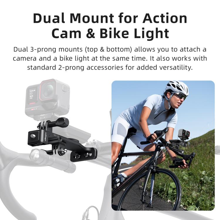 Action Camera Speedometer Cycling Mount, aMagisn BR01 Independent Handlebars, aMagisn BR02 Integrated Handlebars - ORIWHIZaMagisnBicycle Handlebar MountDJI & Insta360 Accessories