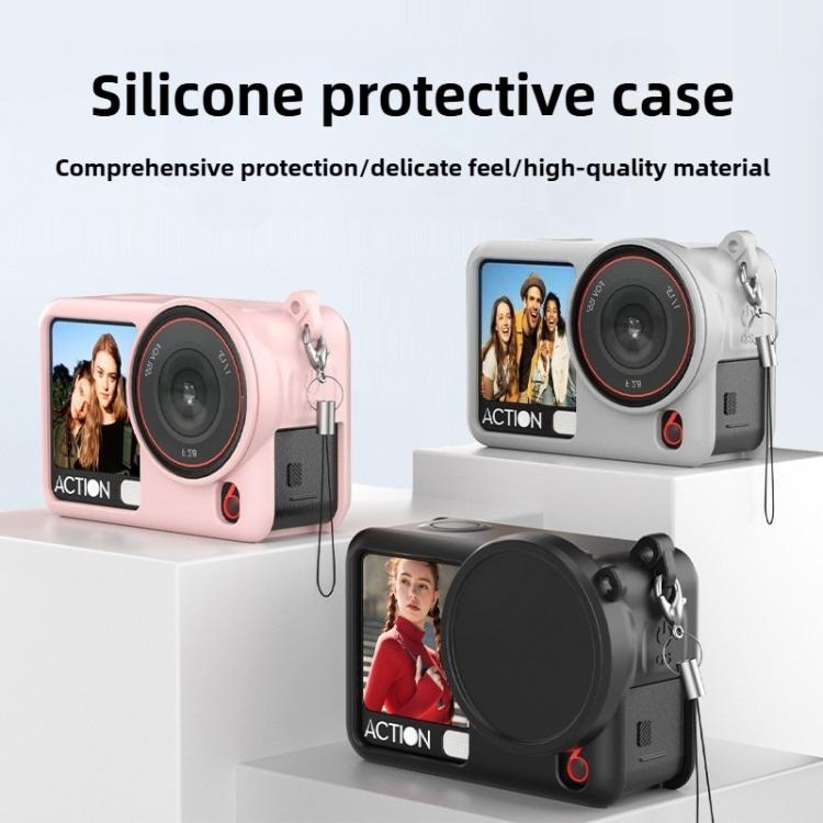Action Cameras Body Lens Cap Silicone Protective Cover, For DJI Osmo Action 6 - ORIWHIZCase & BagsDJI & Insta360 AccessoriesOsmo Action Series