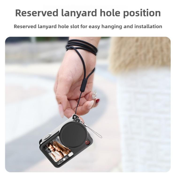Action Cameras Body Lens Cap Silicone Protective Cover, For DJI Osmo Action 6 - ORIWHIZCase & BagsDJI & Insta360 AccessoriesOsmo Action Series