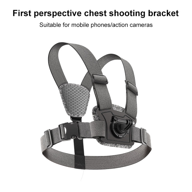 Adjustable Body Mount Belt Chest Strap with Mount & Screw, 3 in 1, 4 in 1, 6 in 1 Phone Clamp, 6 in 1 360 Phone Clamp, 7 in 1 Phone Clamp - ORIWHIZChest BeltDJI & Insta360 AccessoriesRUIGPRO