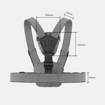 Adjustable Body Mount Belt Chest Strap with Mount & Screw, 3 in 1, 4 in 1, 6 in 1 Phone Clamp, 6 in 1 360 Phone Clamp, 7 in 1 Phone Clamp - ORIWHIZChest BeltDJI & Insta360 AccessoriesRUIGPRO